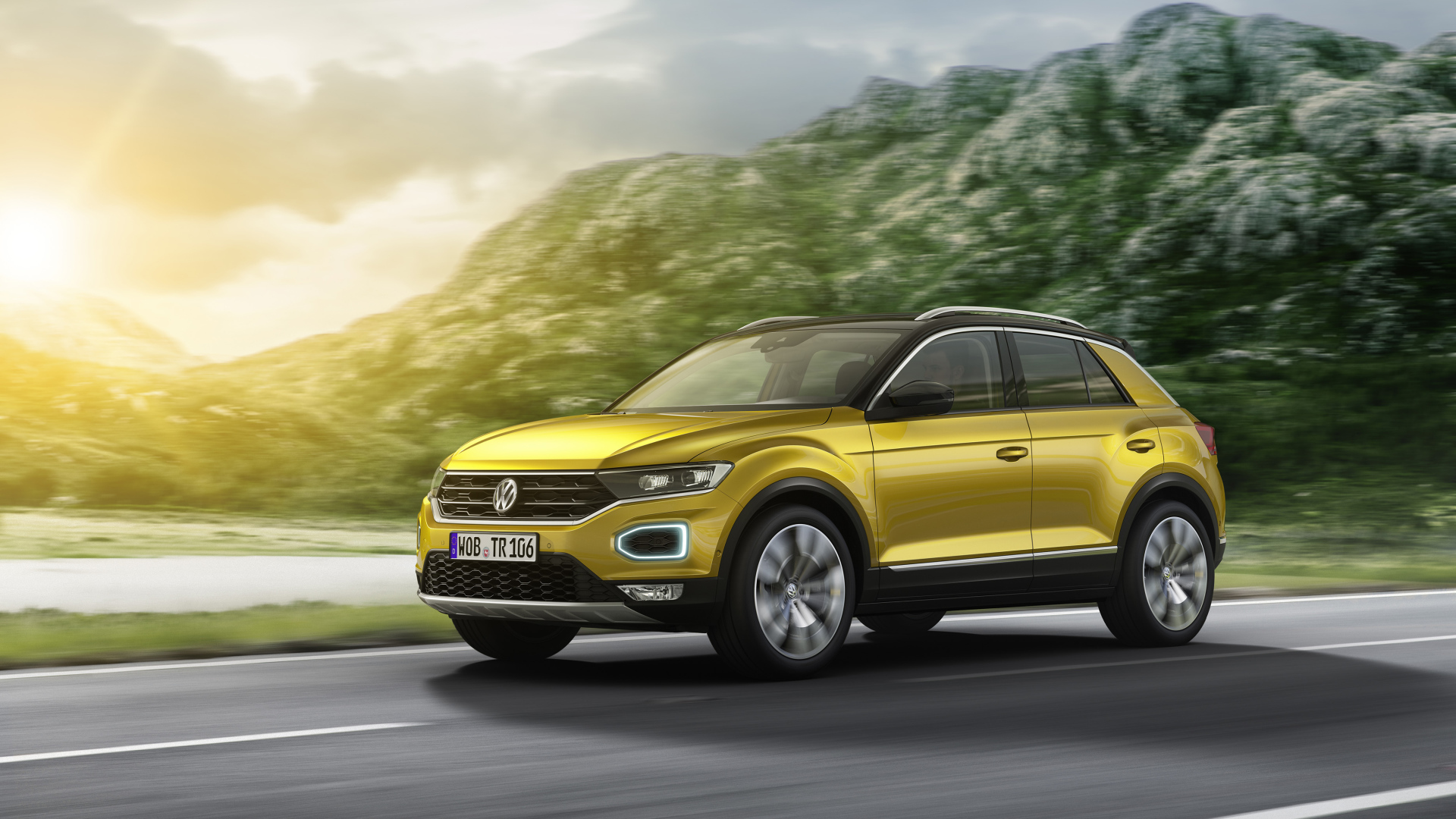 Компактный внедорожник Volkswagen T-Roc, 2018