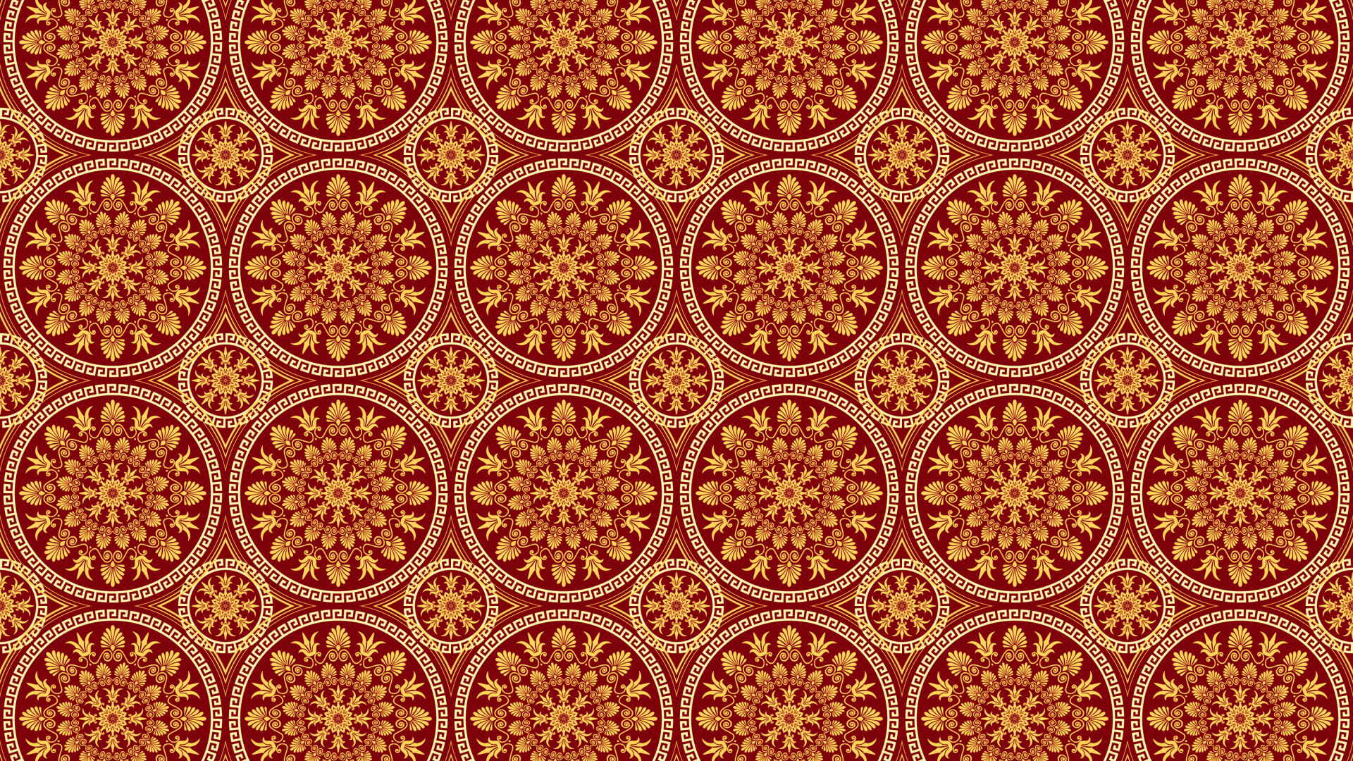 Узорные круги для фона