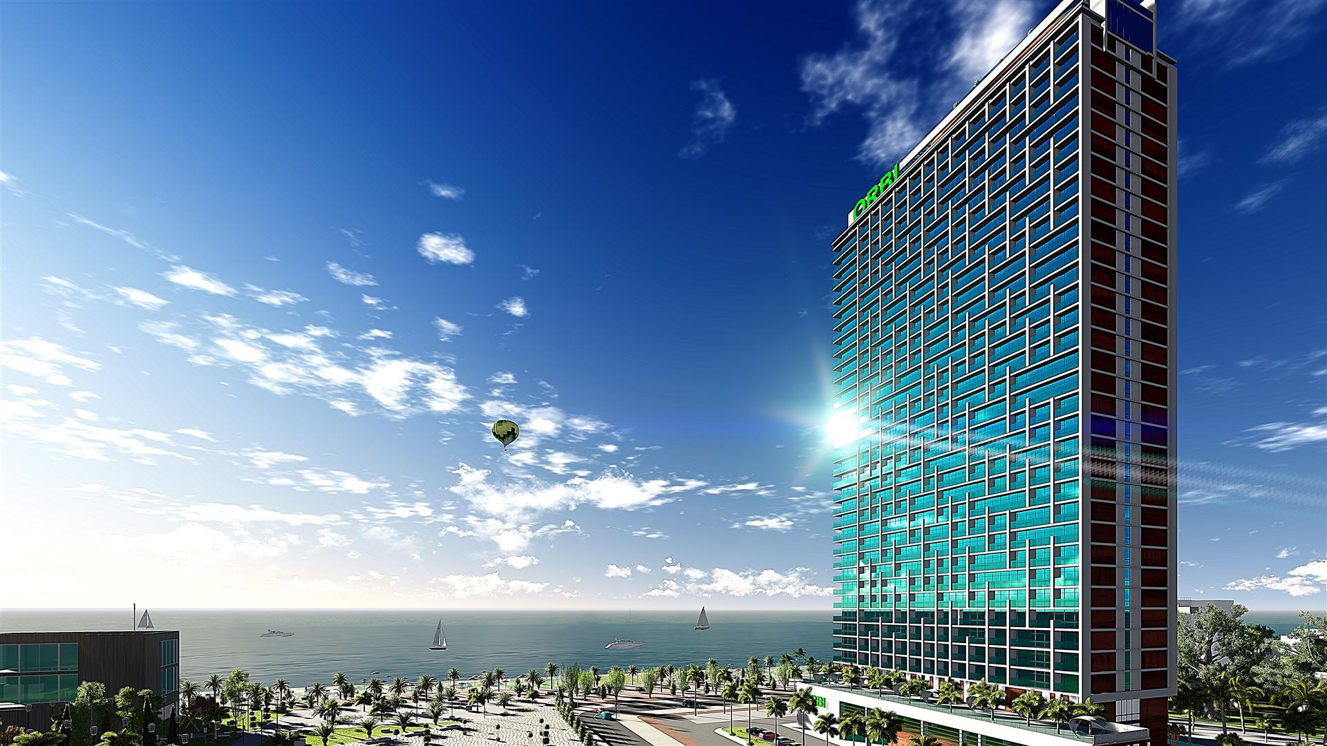 Самый высокий апарт-отель ORBI Beach Tower город Батуми 