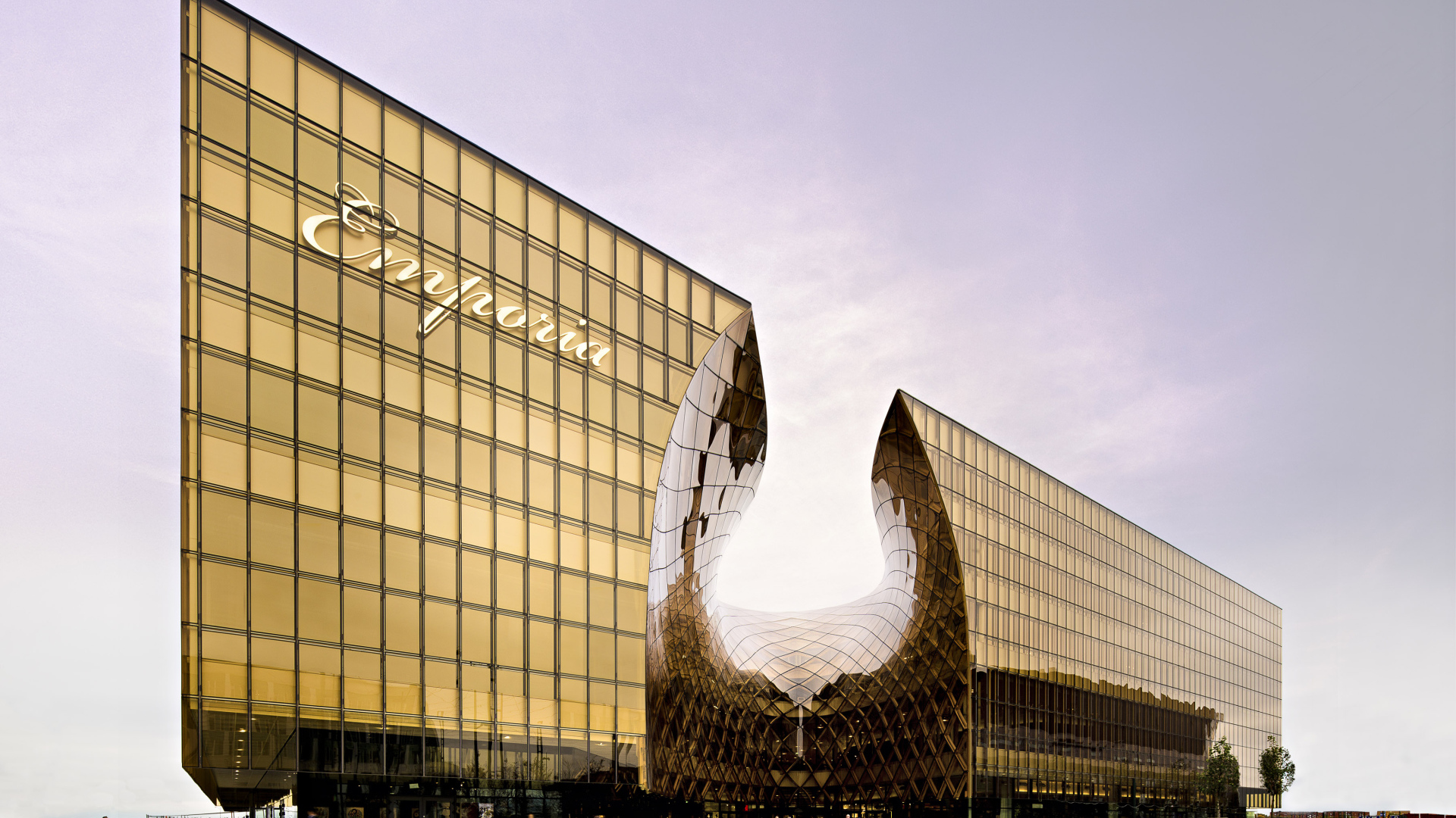 Торговый центр Emporia, город Мальмё.. Швеция 