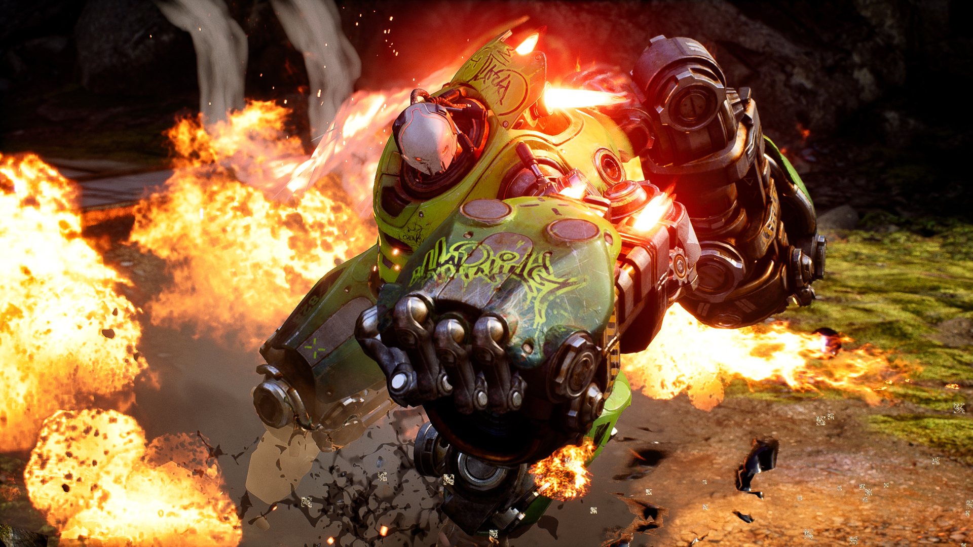 Кранч персонаж игры Paragon 2017  