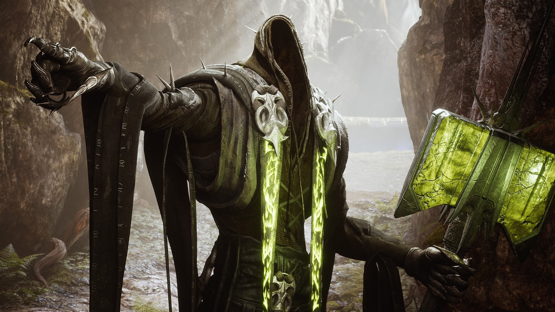 Севарог с кувалдой персонаж игры Paragon 2017 