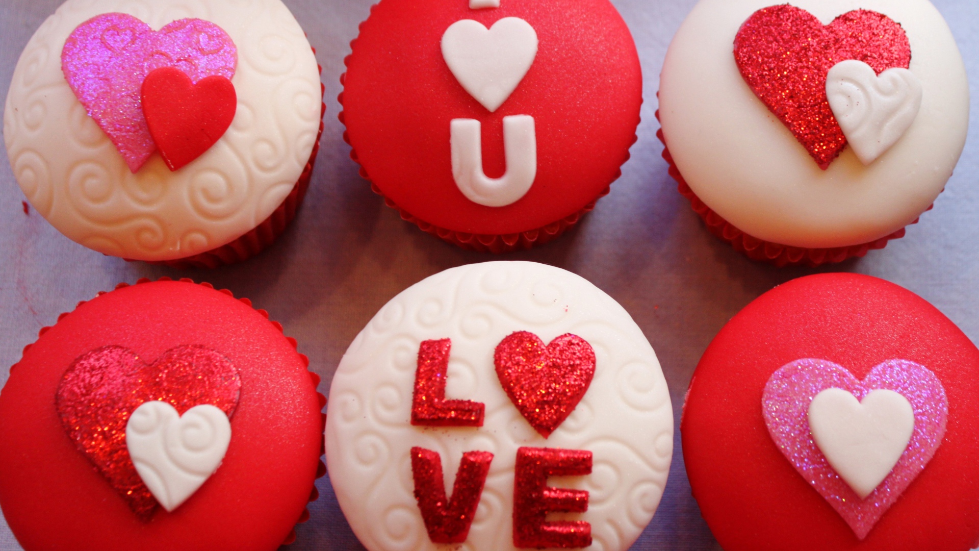 Аппетитные кексы на день Святого Валентина, 14 февраля