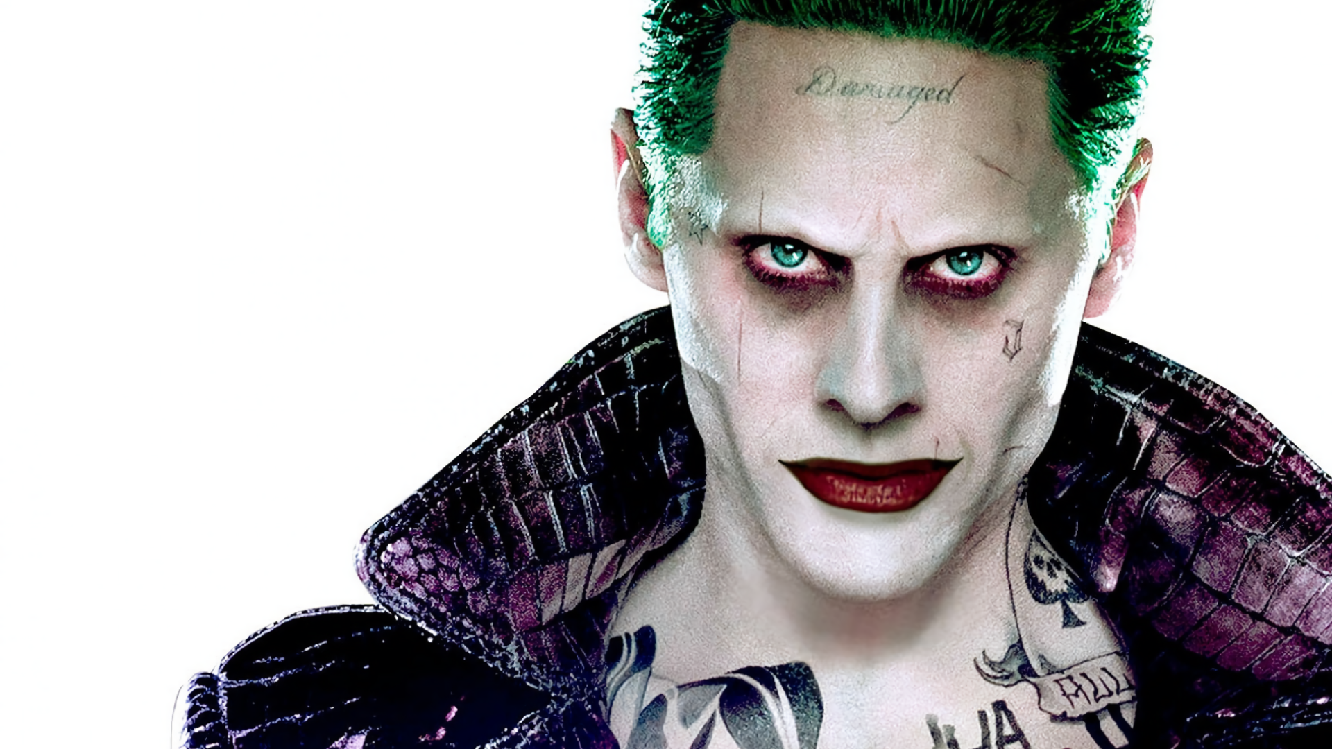 Джаред Лето в роли Джокера фильм Отряд самоубийц 