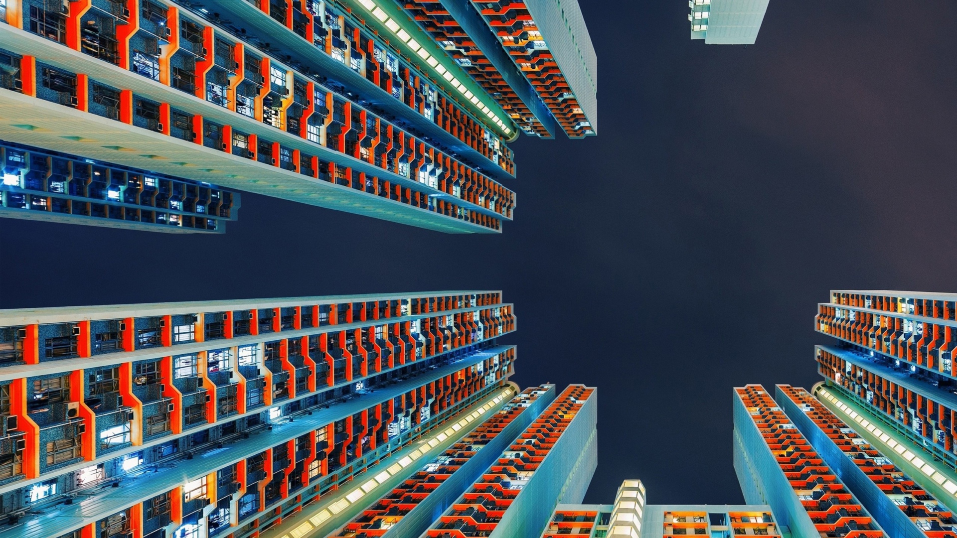 Гипнотизирующие небоскребы Гонконга  