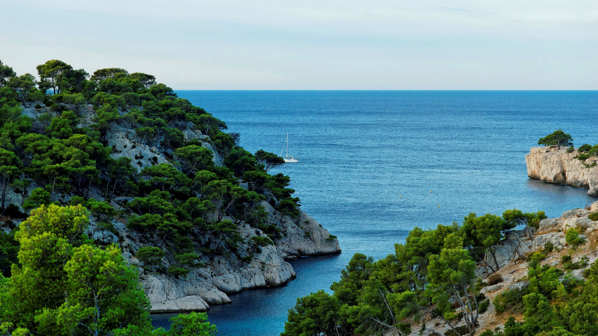 Скалистое побережье Прованса, Франция 