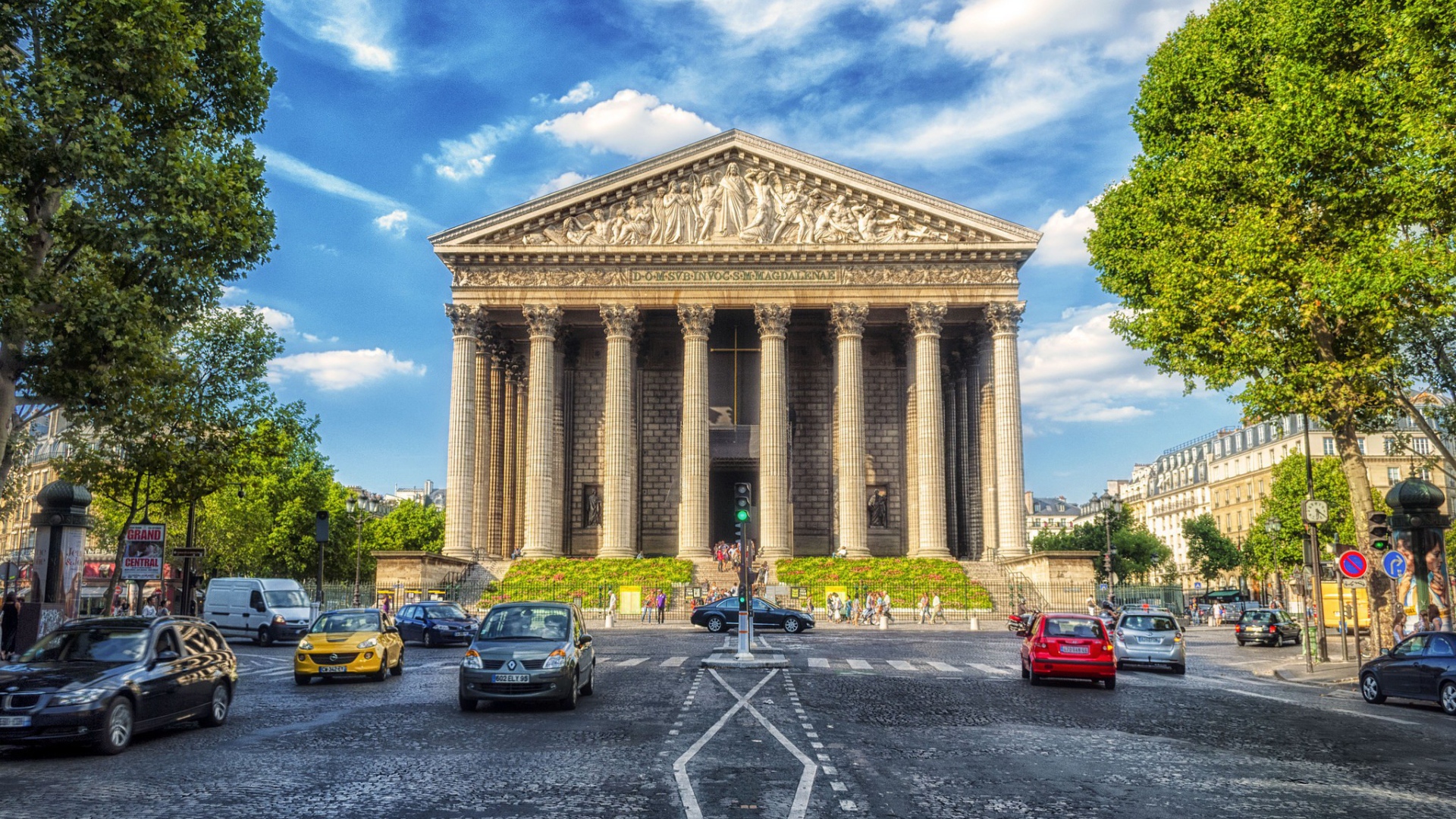 Здание D.O.M.SVB.INVOC.S.M.MAGDALENAE, Париж. Франция  