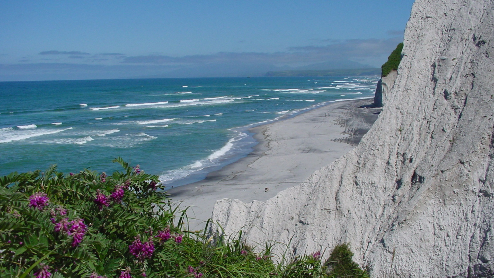 Тихий океан, Курильские острова. Россия 