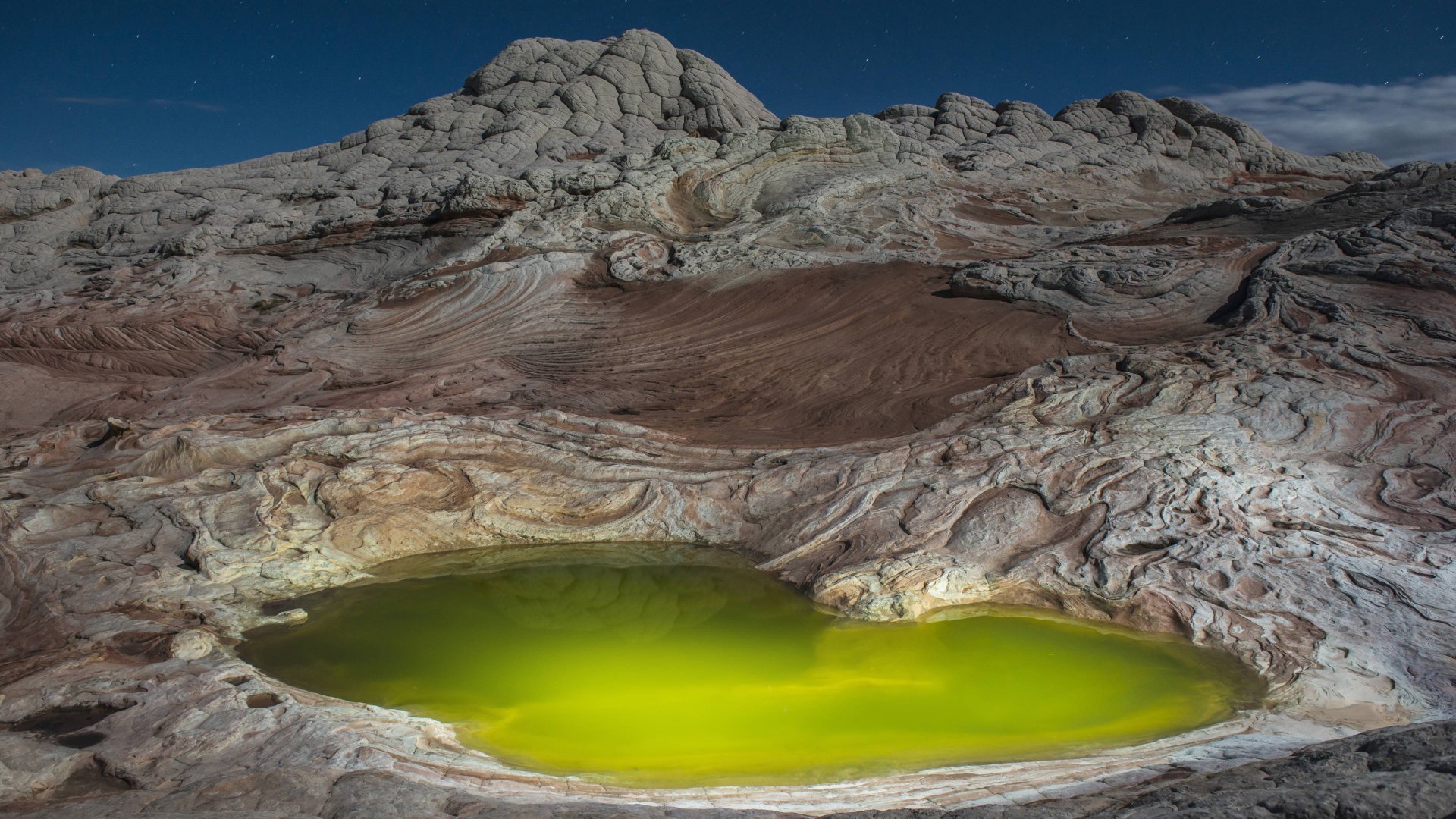 Дюны Уайт - Покет, Национальный заповедник Вермилион Клифс,, Аризона. США