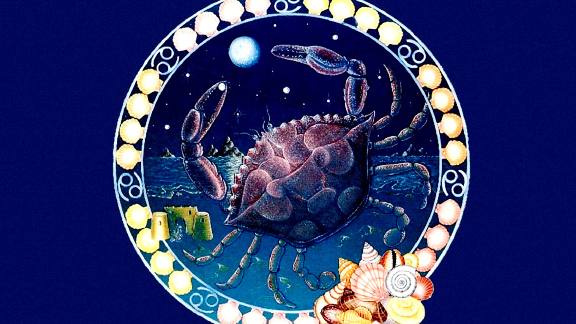 Знак зодиака Рак  рисунок