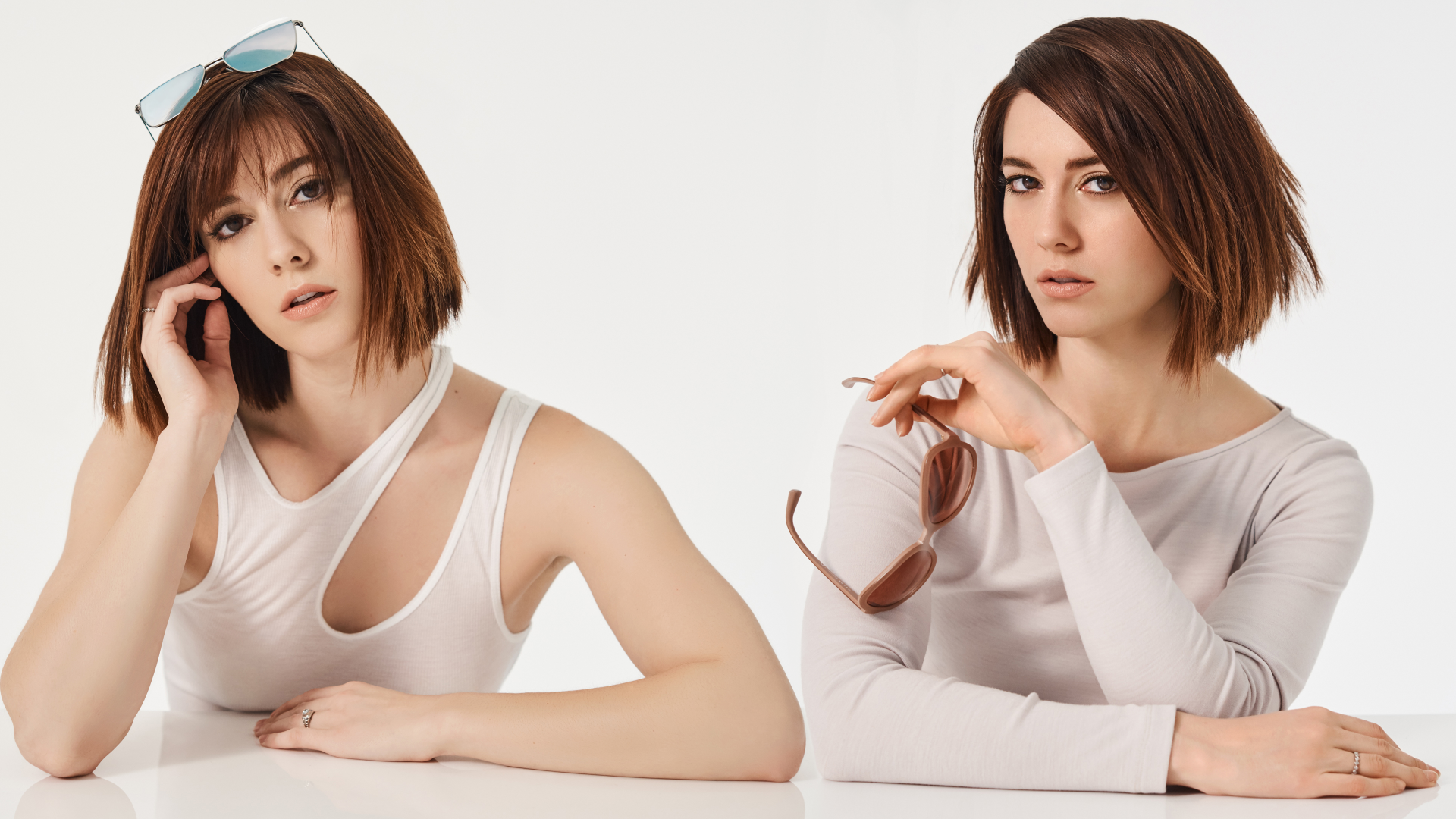 Актриса Мэри Элизабет Уинстэд фото на белом фоне 