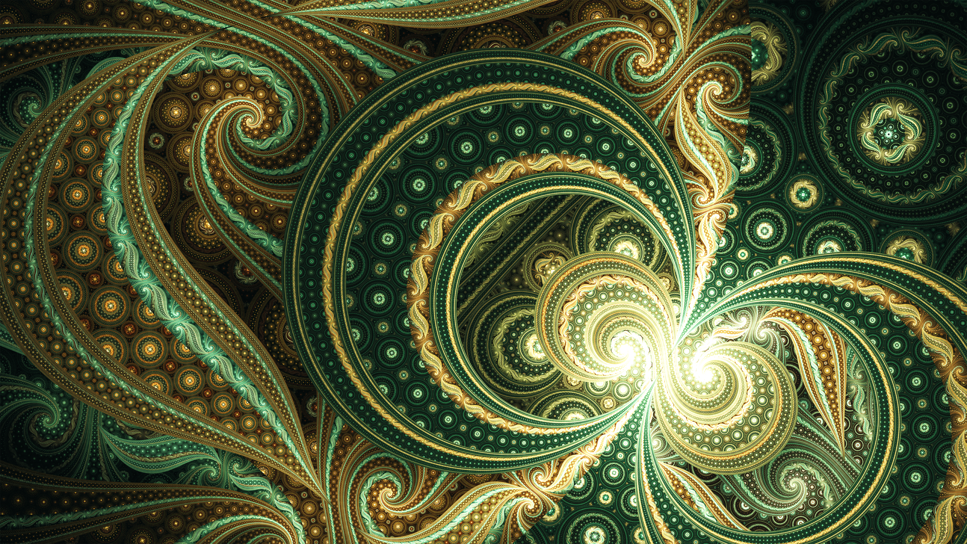 Beautiful unusual fractal pattern