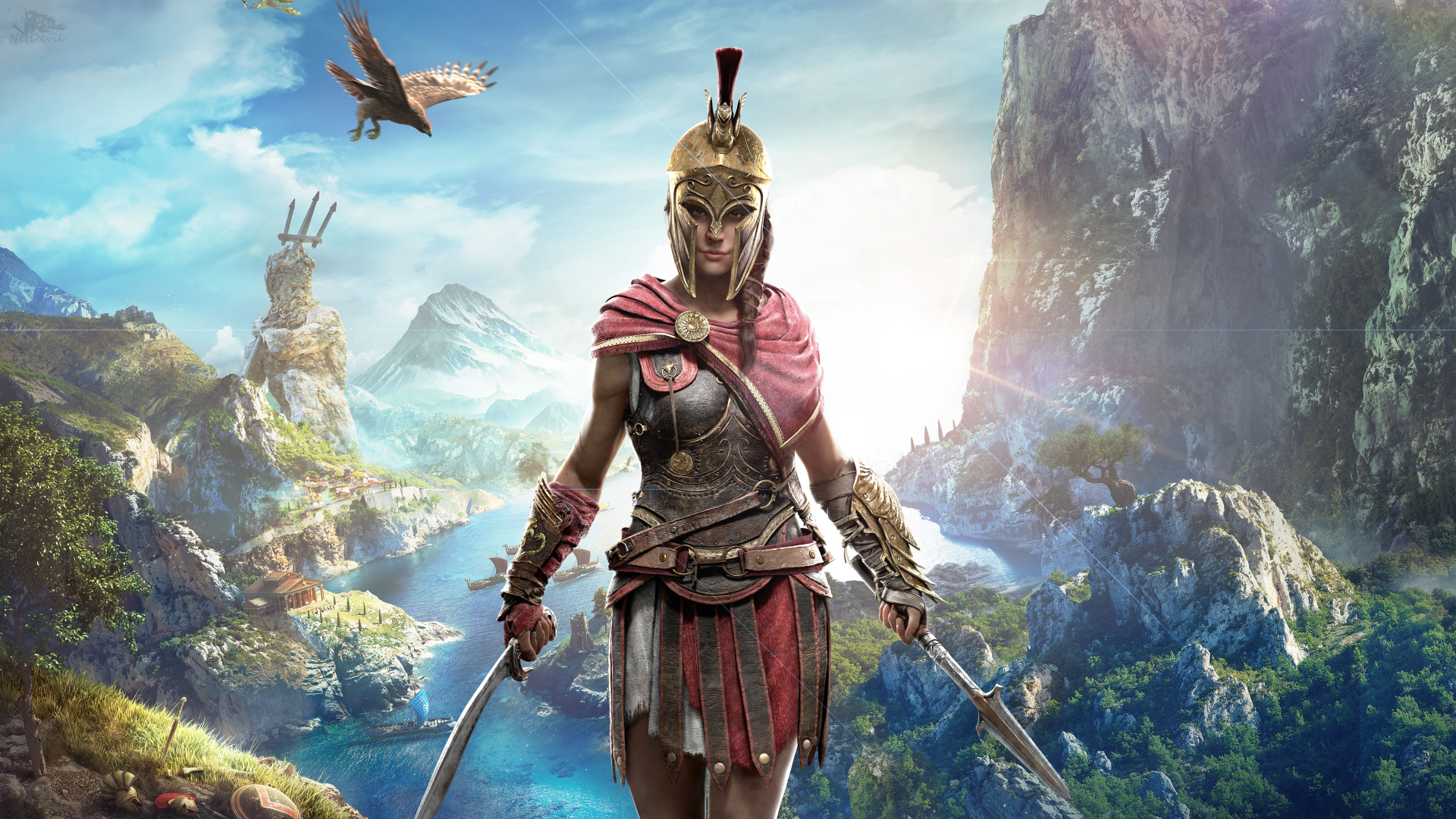 Кассандра персонаж компьютерной игры Assassin's Creed Odyssey, 2018