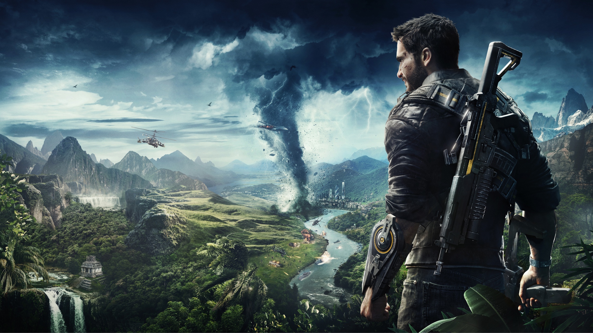 Кадр компьютерной игры Just Cause 4, 2018