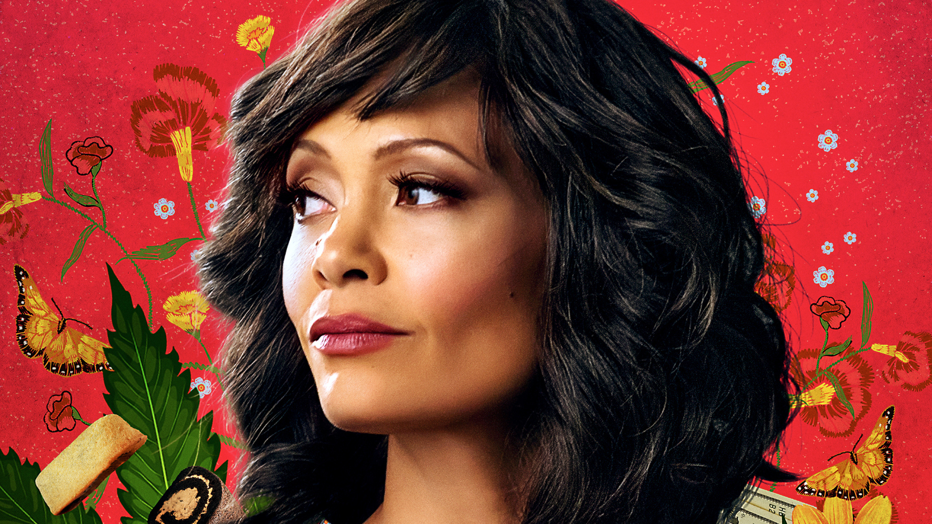 Актриса Тэнди Ньютон в фильме Опасный бизнес, 2018