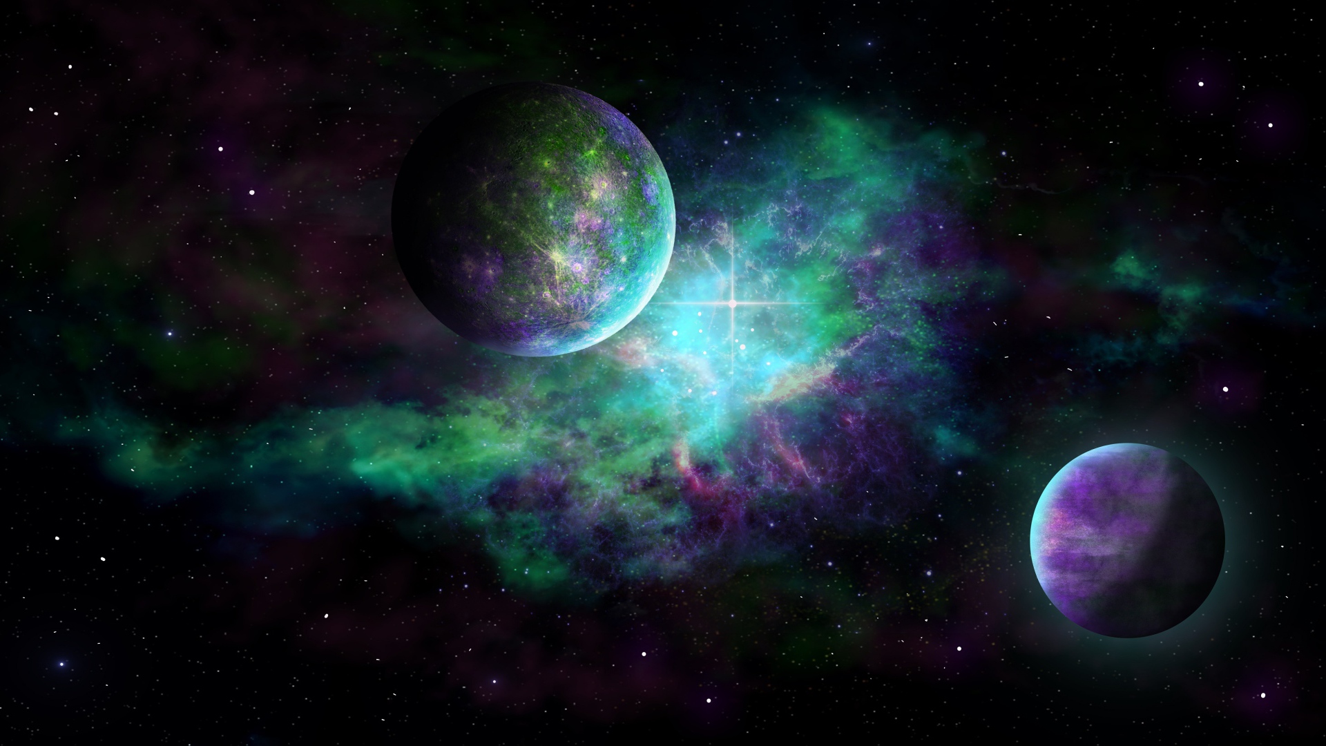 Планеты в звездной галактике
