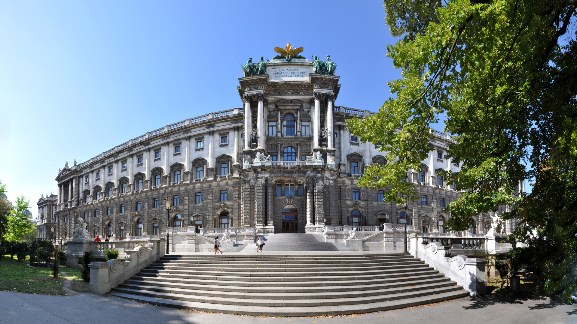 Здание резиденции Хофбург, Вена. Австрия