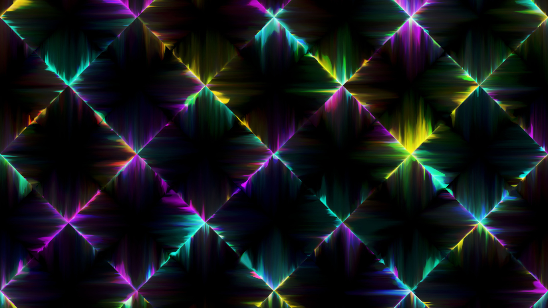 Неоновые разноцветные линии 