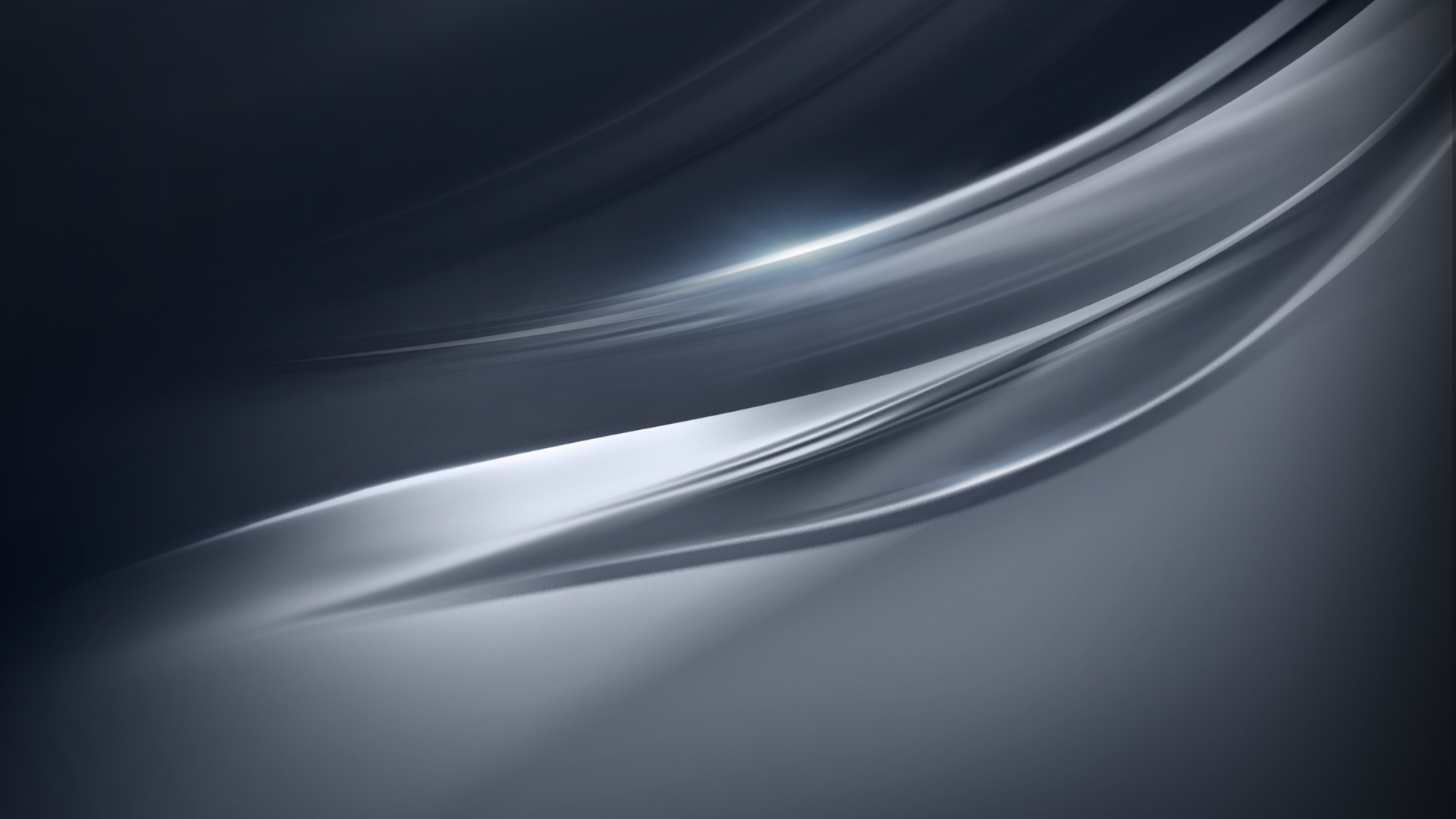 Серебристые абстрактные волны 