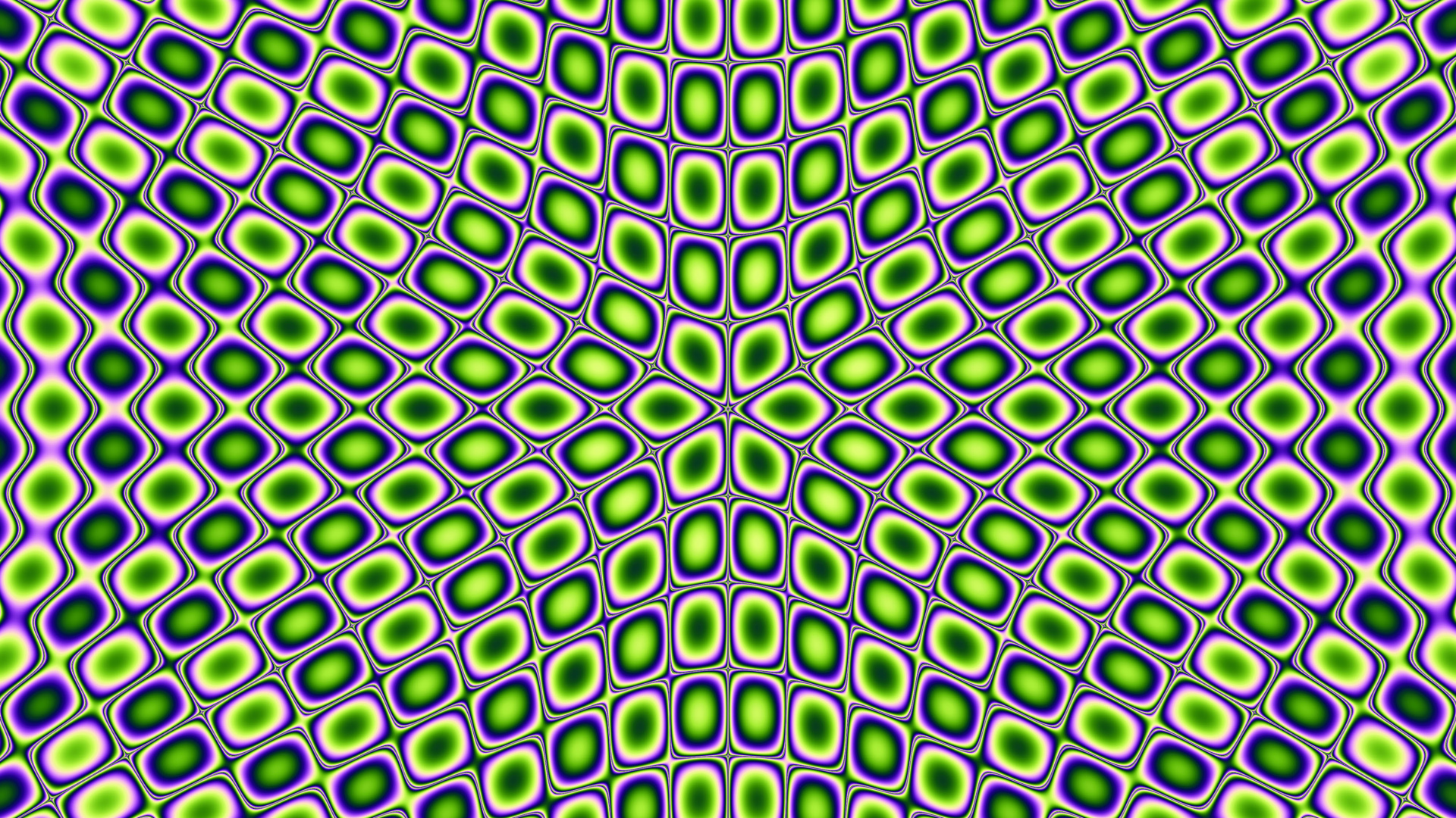 Красивый узор с оптической иллюзией 