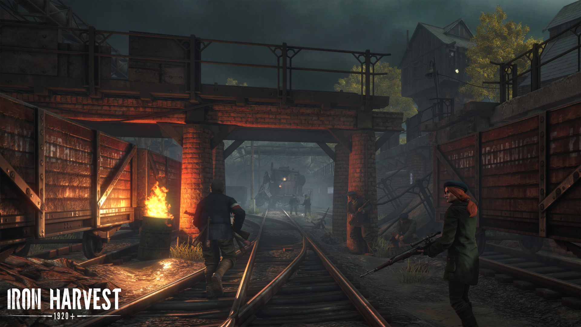 Кадр компьютерной игры Iron Harvest, 2019 года