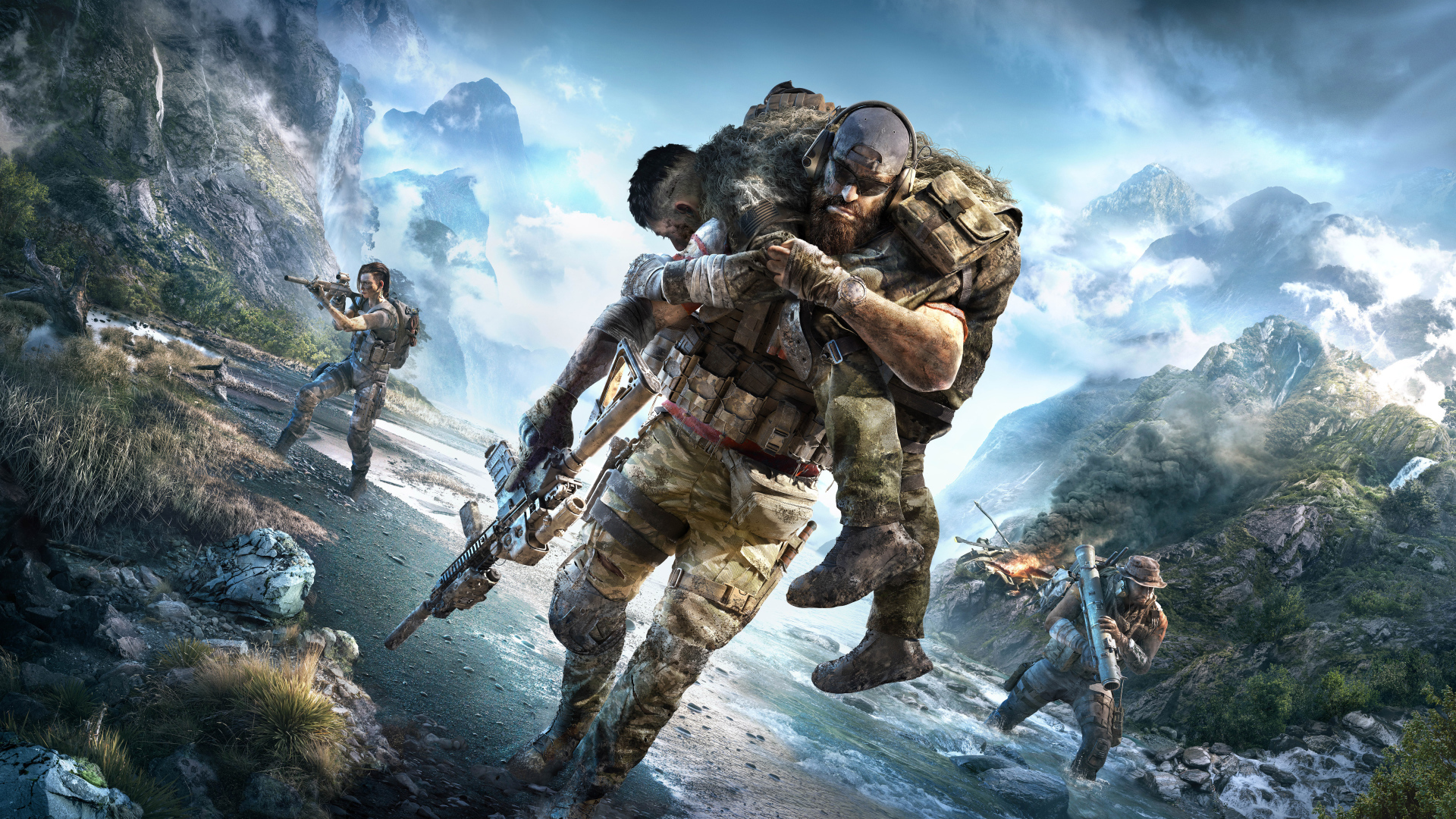 Кадр компьютерной игры  Tom Clancy's Ghost Recon Breakpoint, 2019
