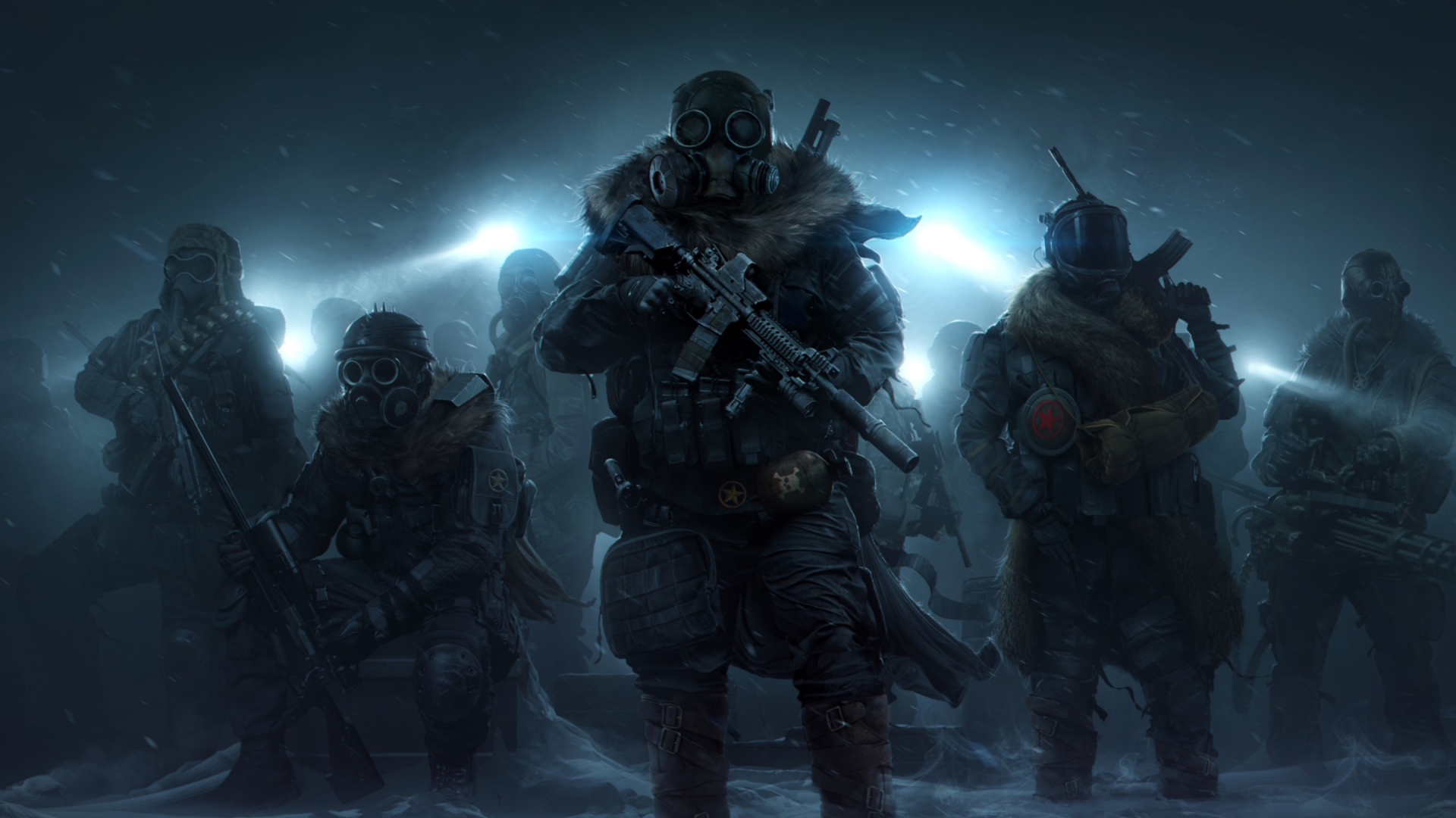 Кадр компьютерной игры Wasteland 3, 2019 года