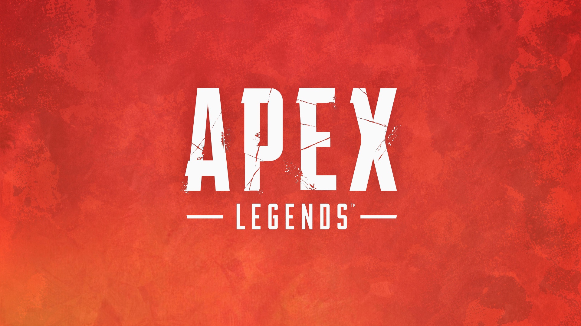 Логотип компьютерной игры Apex Legends на красном фоне