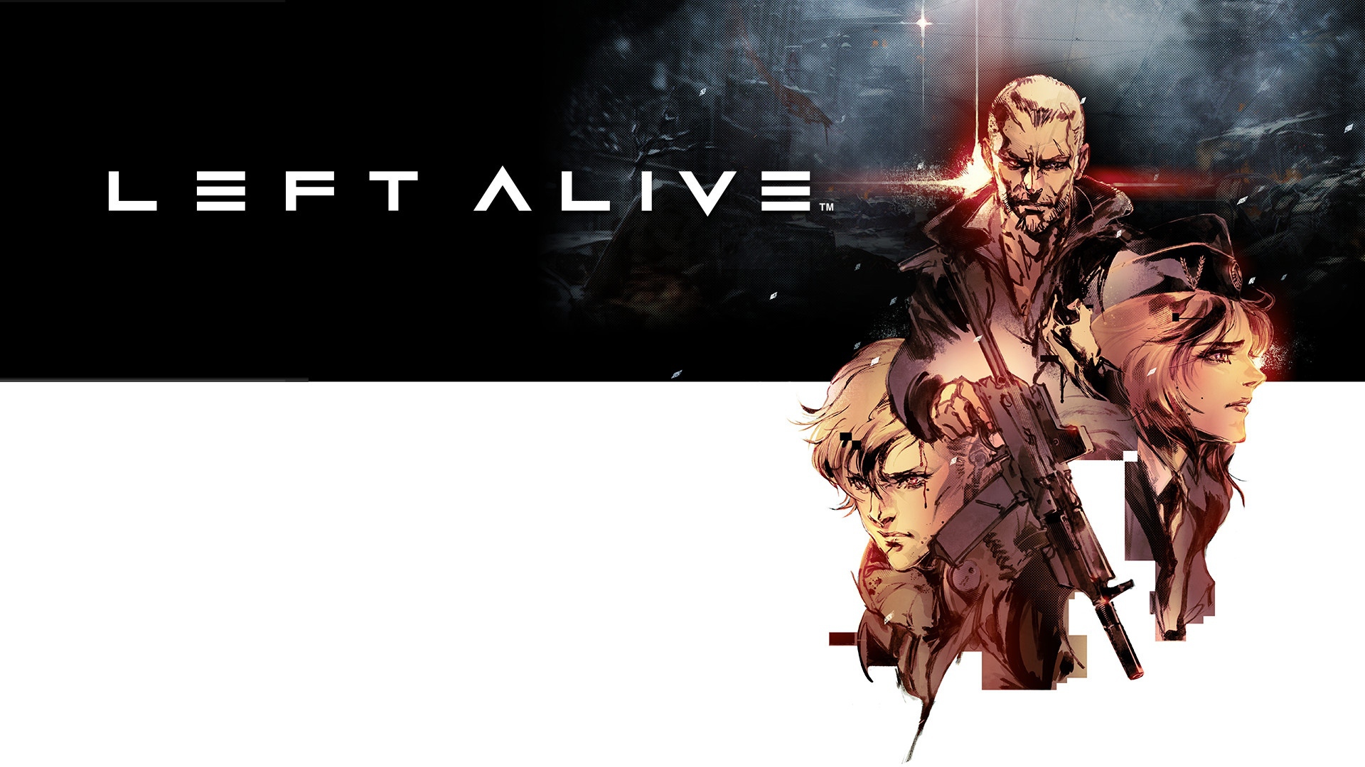 Постер компьютерной игры Left Alive, 2019
