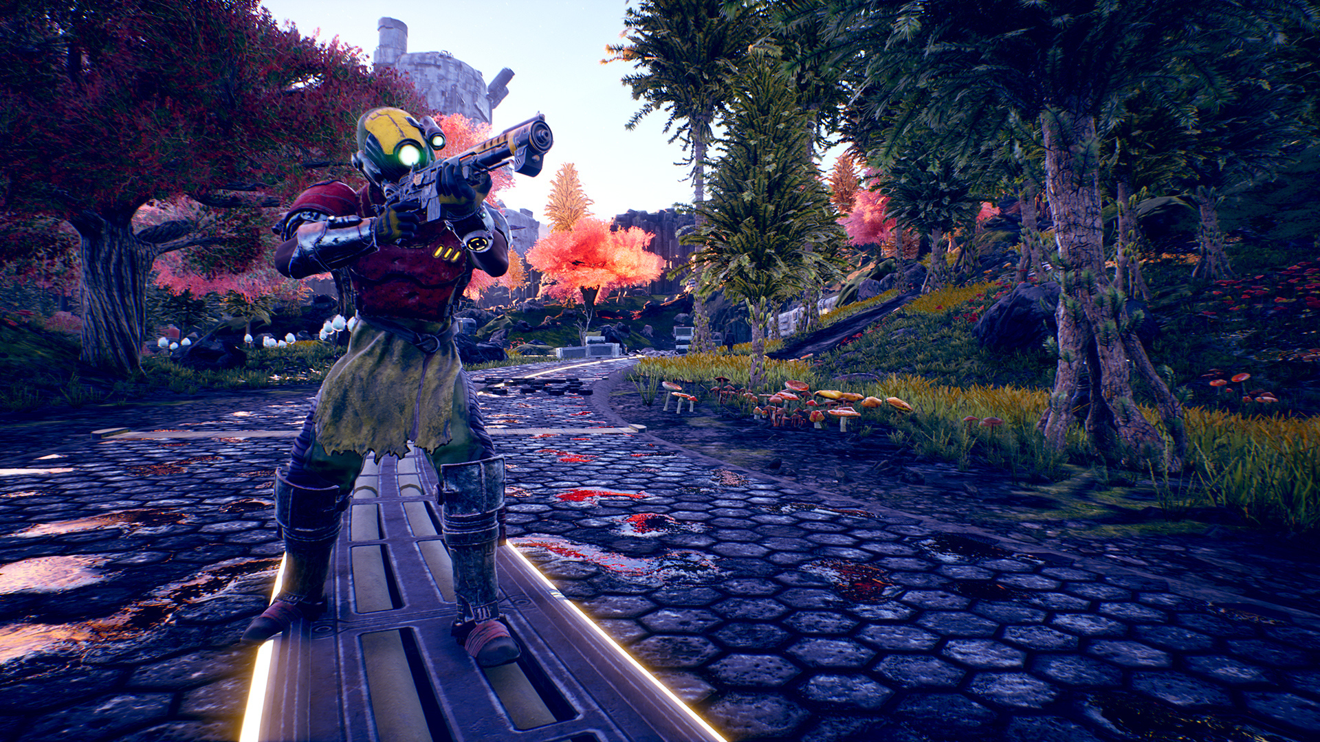 Скриншот компьютерной игры The Outer Worlds, 2019 года