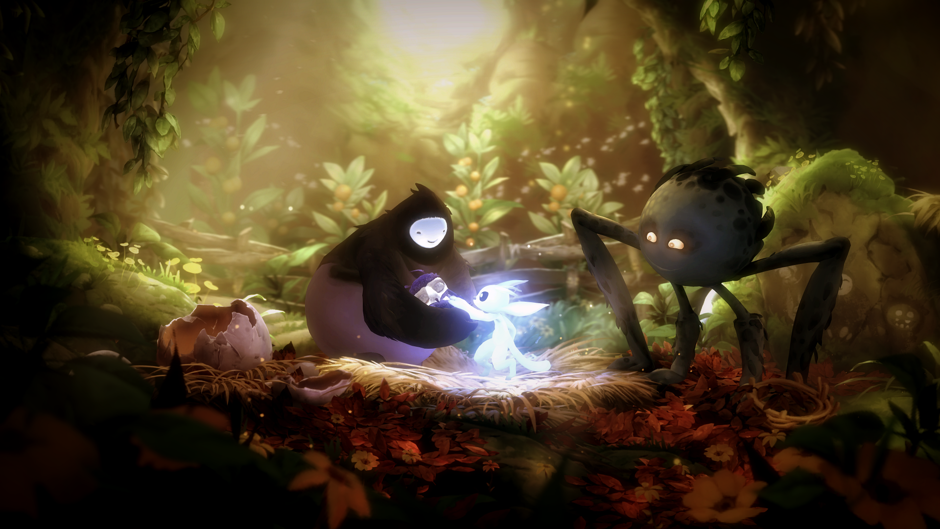 Скриншот новой видеоигры Ori and the Will of the Wisps, 2019 года