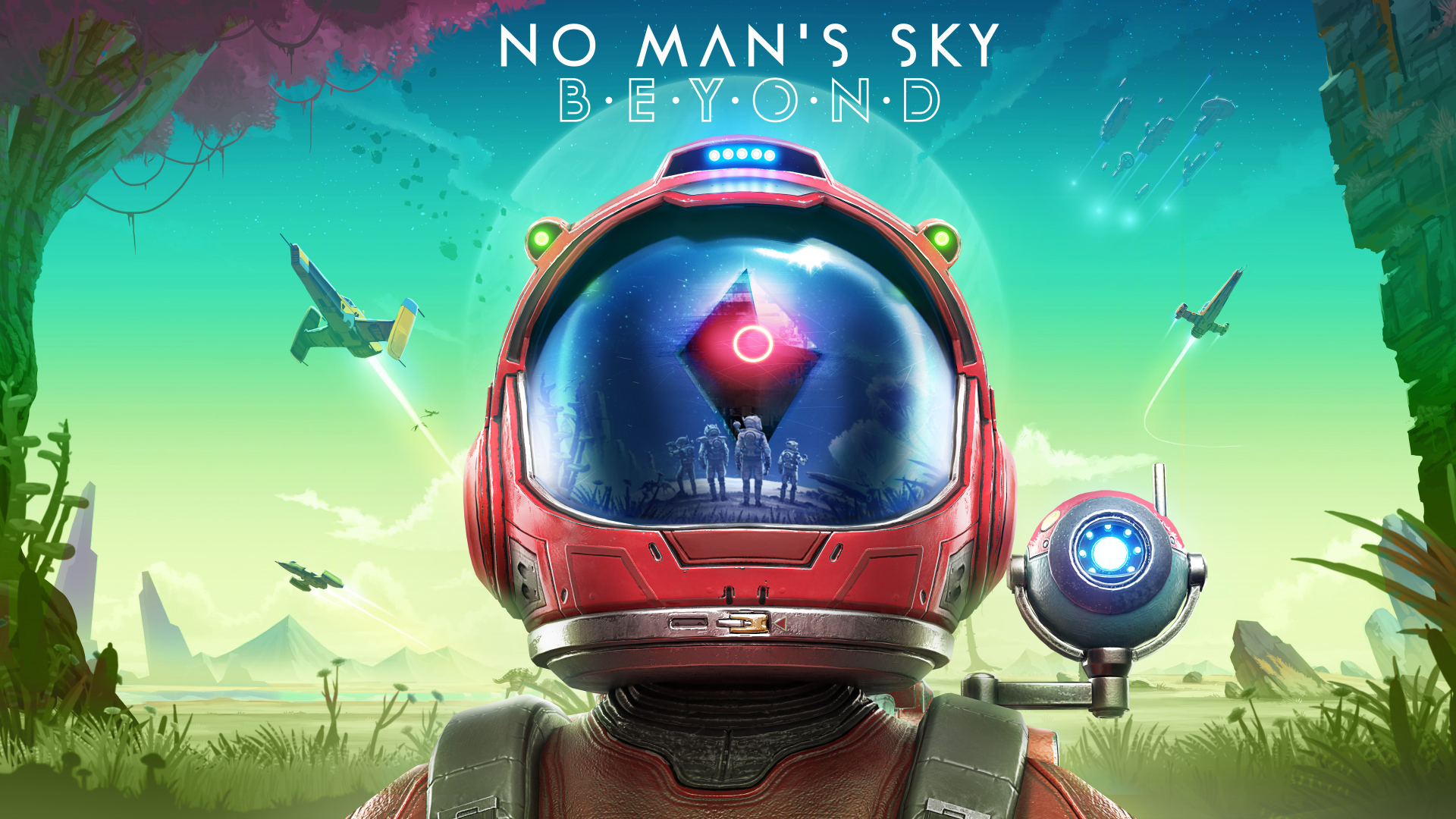 Постер видеоигры No Man's Sky Beyond, 2019