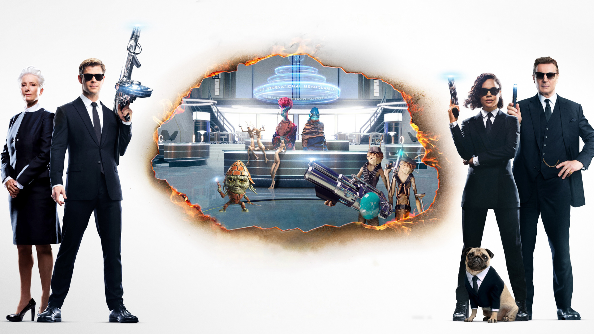 Новый научно фантастический фильм Люди в чёрном: Интернэшнл, 2019