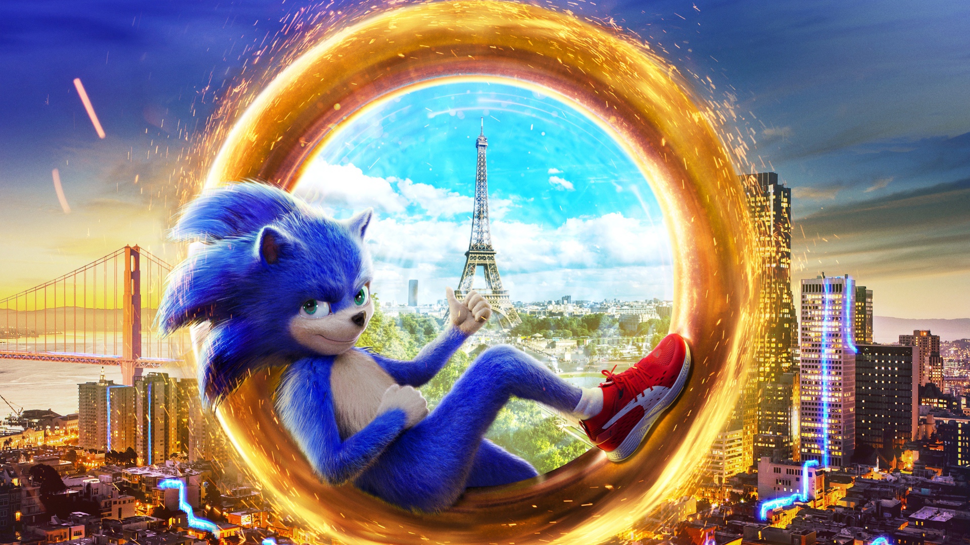 Главный герой фильма Соник в кино, 2019