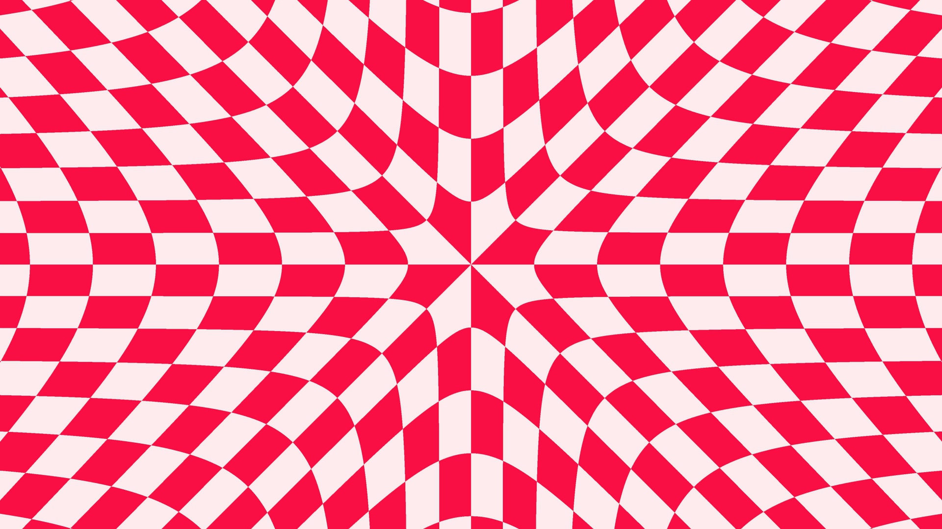 Красно - белый рисунок иллюзия 