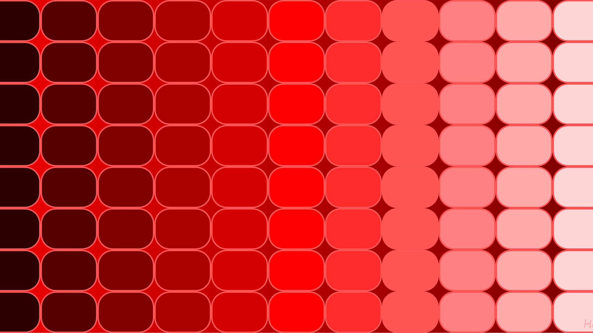 Разные оттенки красного на фигурном фоне 