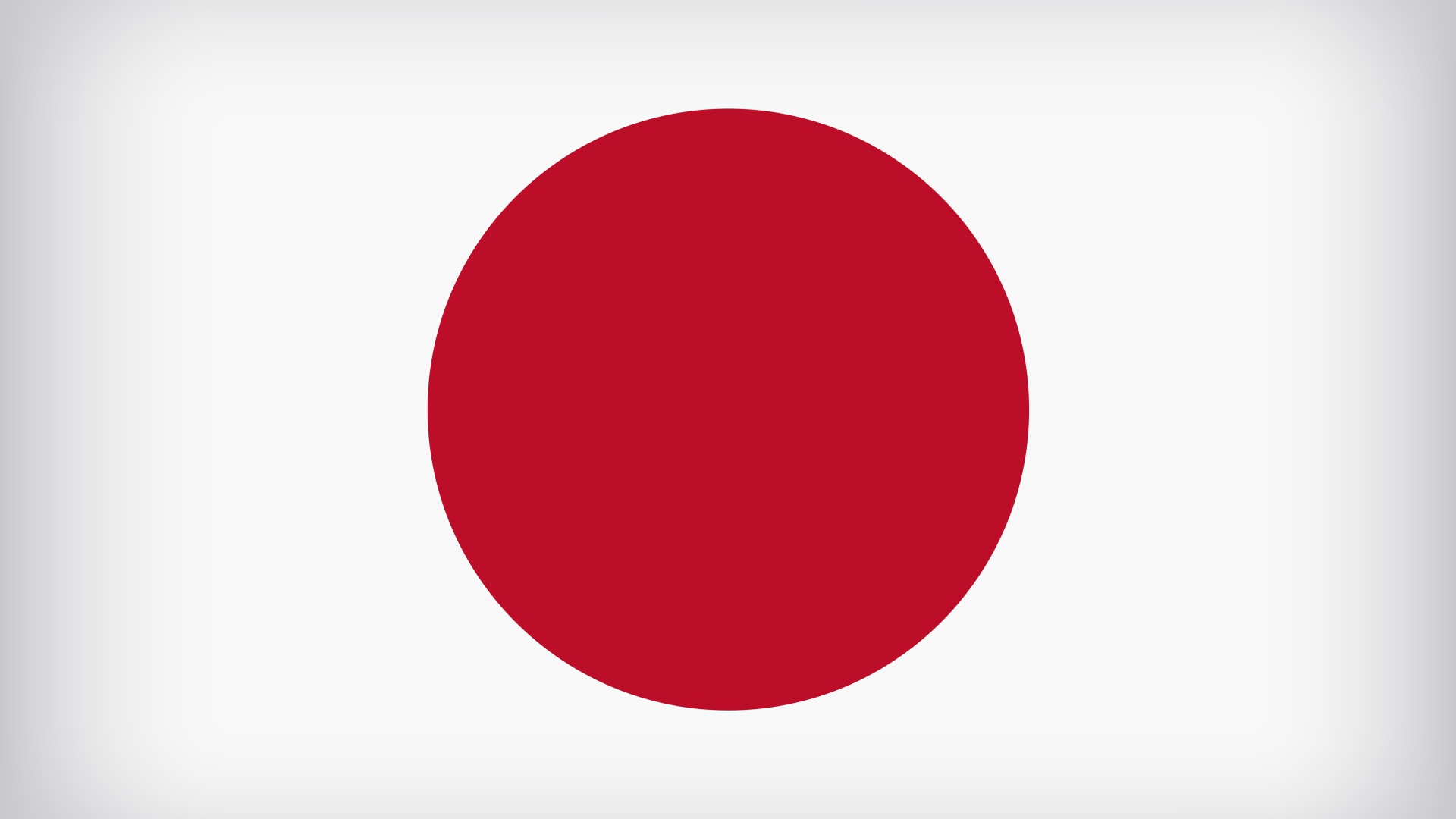 Red circle on a white background, flag of Japan