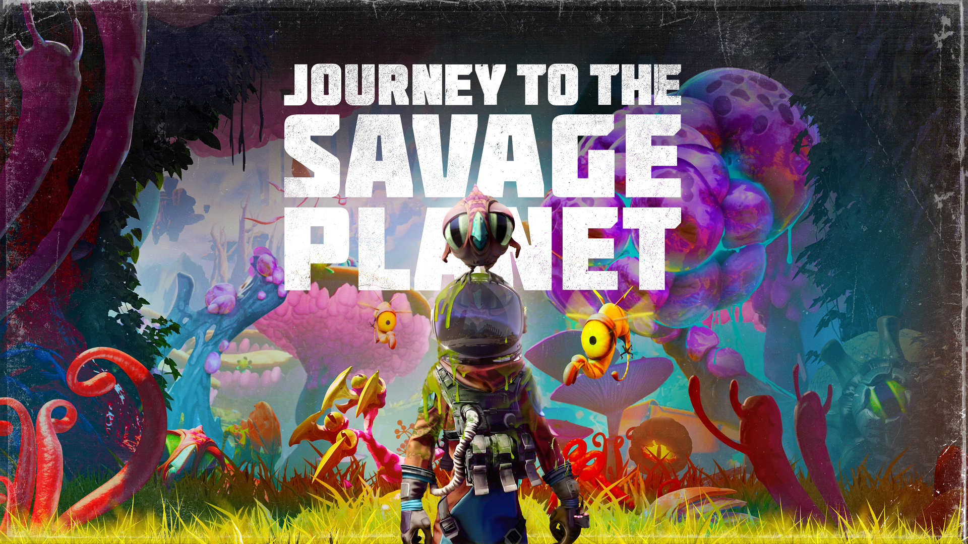 Постер новой компьютерной игры Journey to the Savage Planet, 2020
