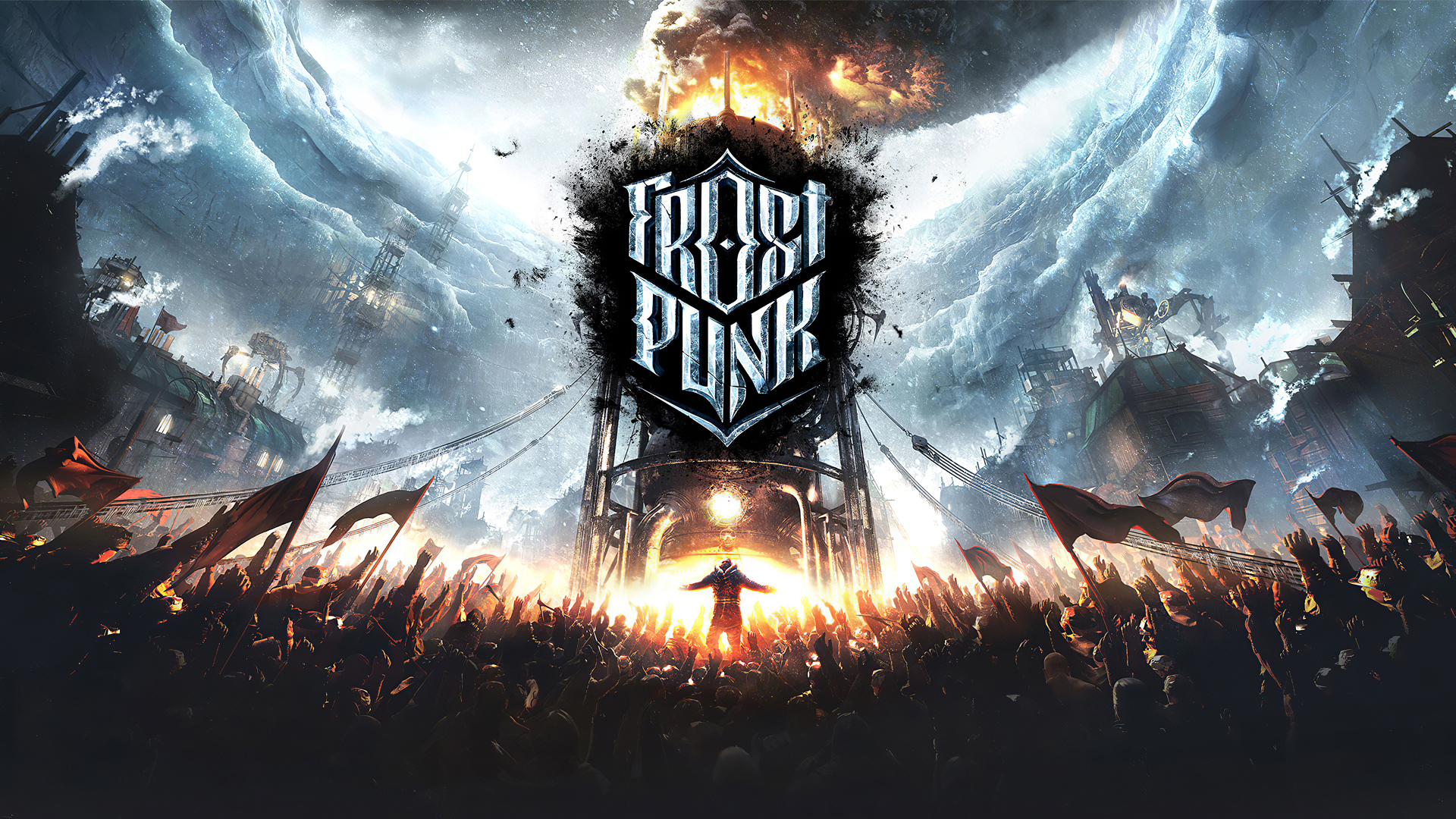 Воины с компьютерной игры Frostpunk 2019