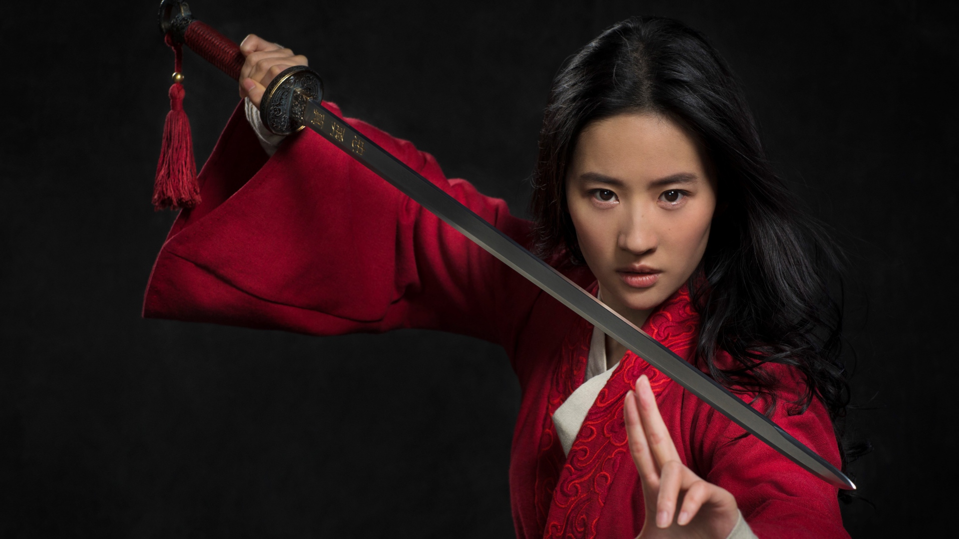 Actress Liu Yifei in the new movie Mulan, 2020