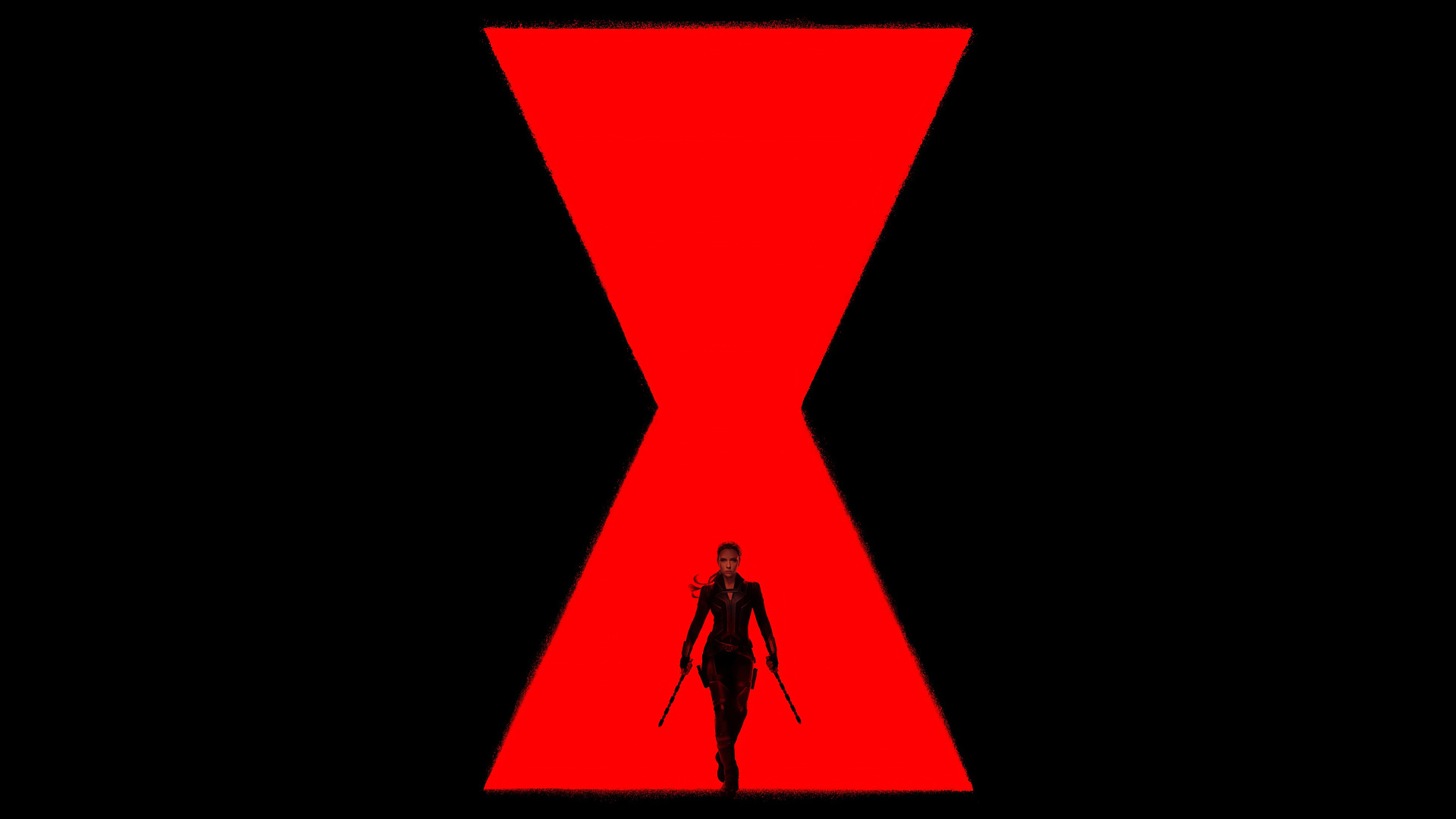 Постер фильма Чёрная вдова на черном фоне, 2020