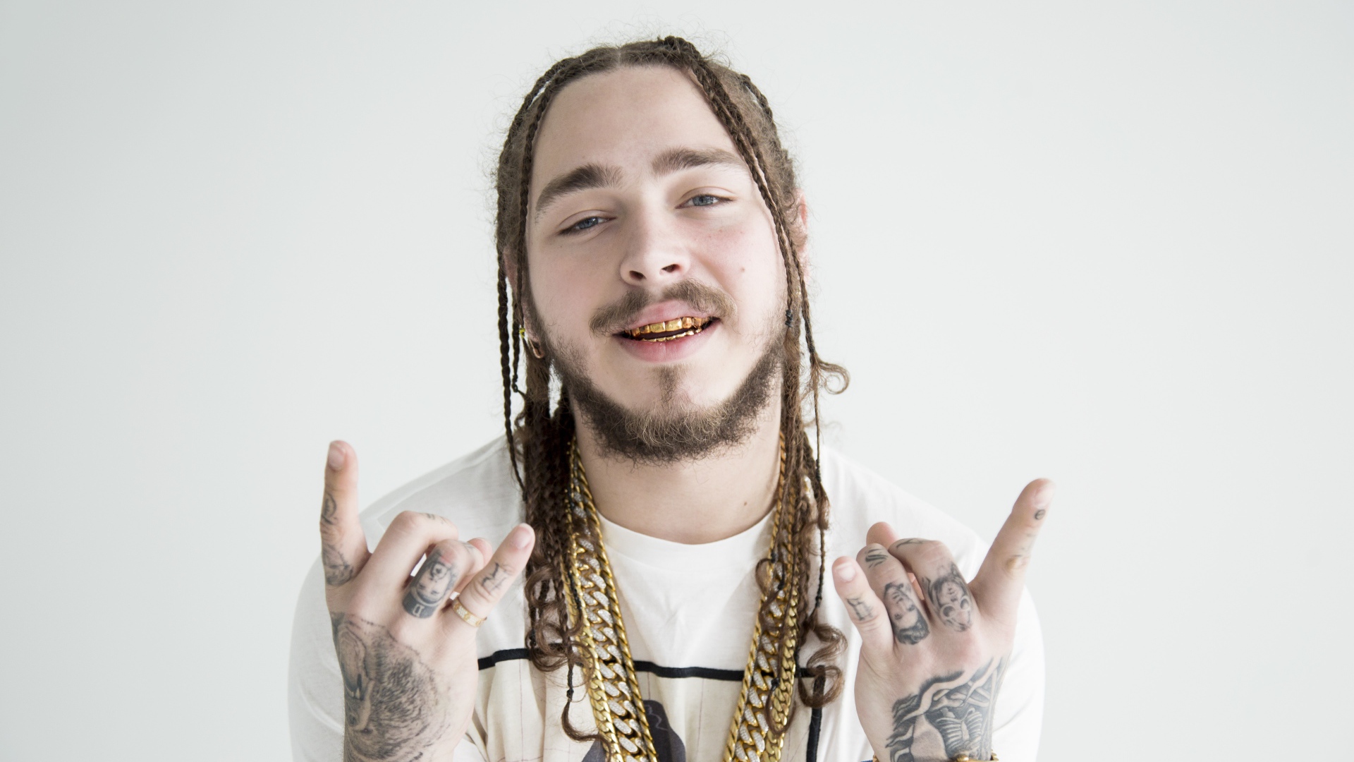 Популярный американский рэпер Post Malone