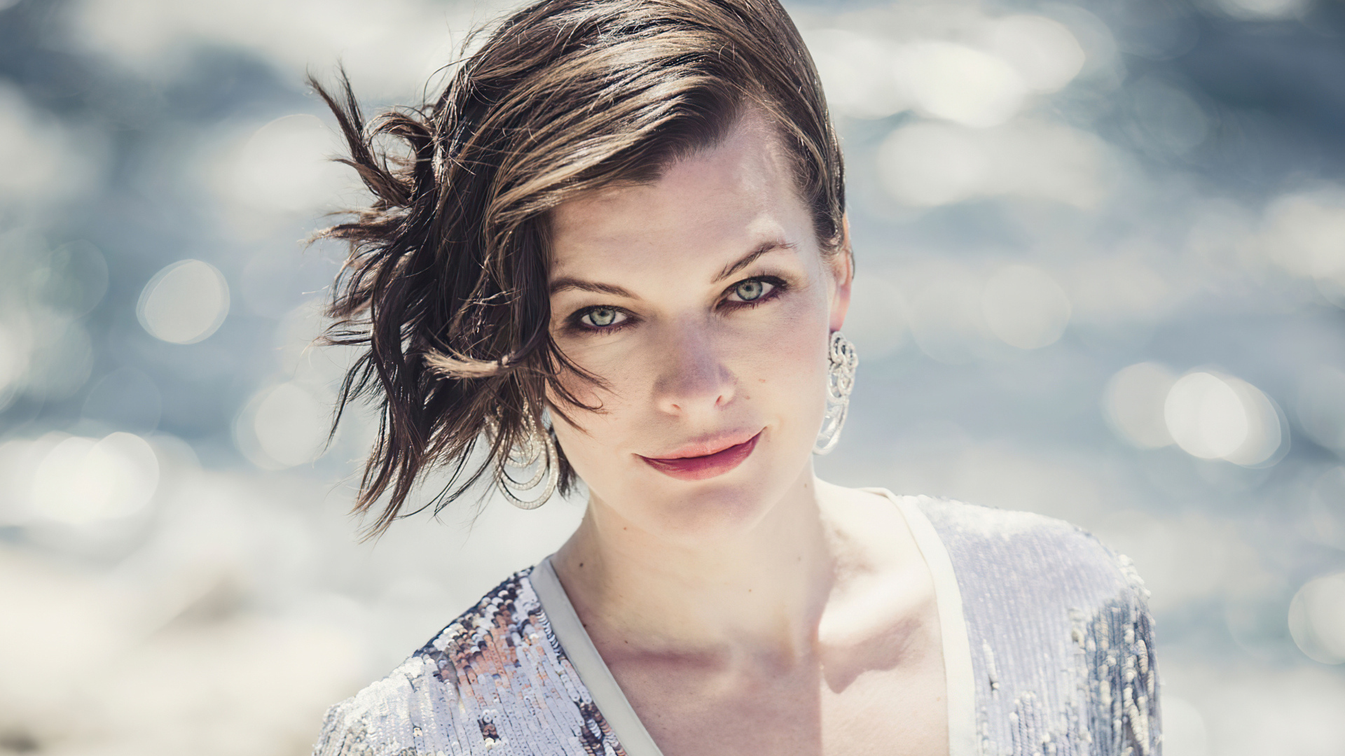 Популярная американская актриса Милла Йовович