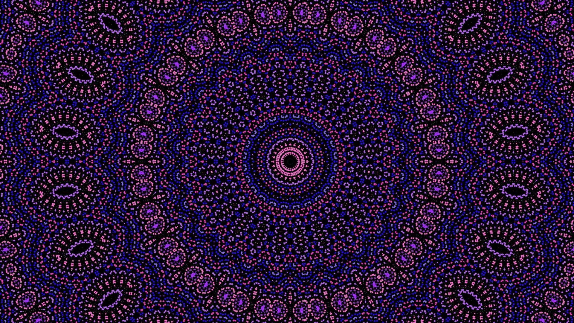 Красивый фиолетовый рисунок мандала