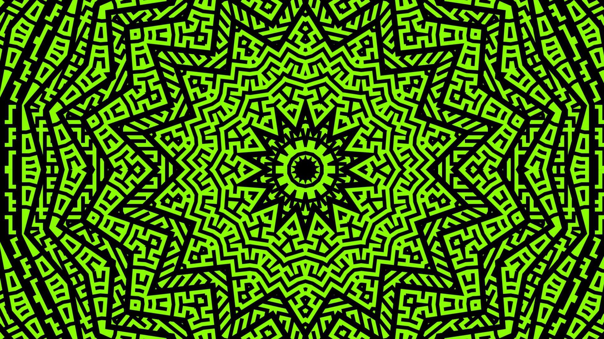 Необычный абстрактный рисунок мандала 