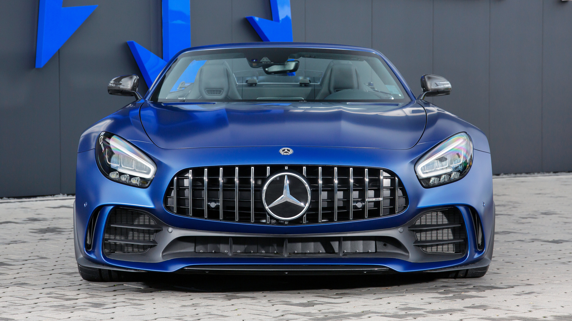 Синий Posaidon RS 830+ Roadster 2021 года вид спереди 