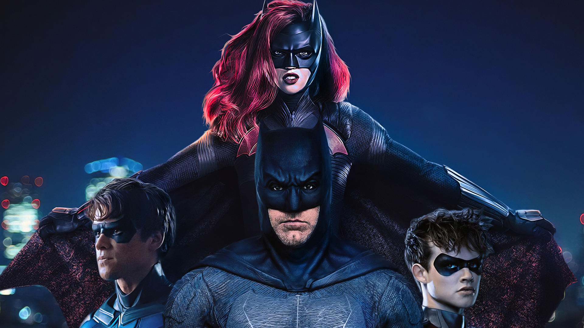 Постер компьютерной игры Gotham Knights, 2021