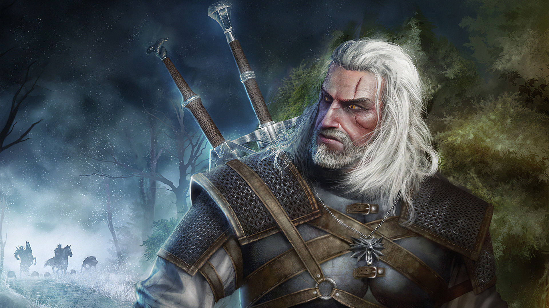 Shot from the computer game The Witcher 3: Wild Hunt