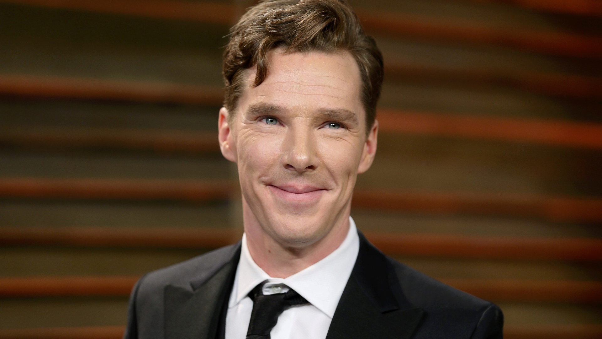 Милая улыбка актера Бенедикта Камбербэтча