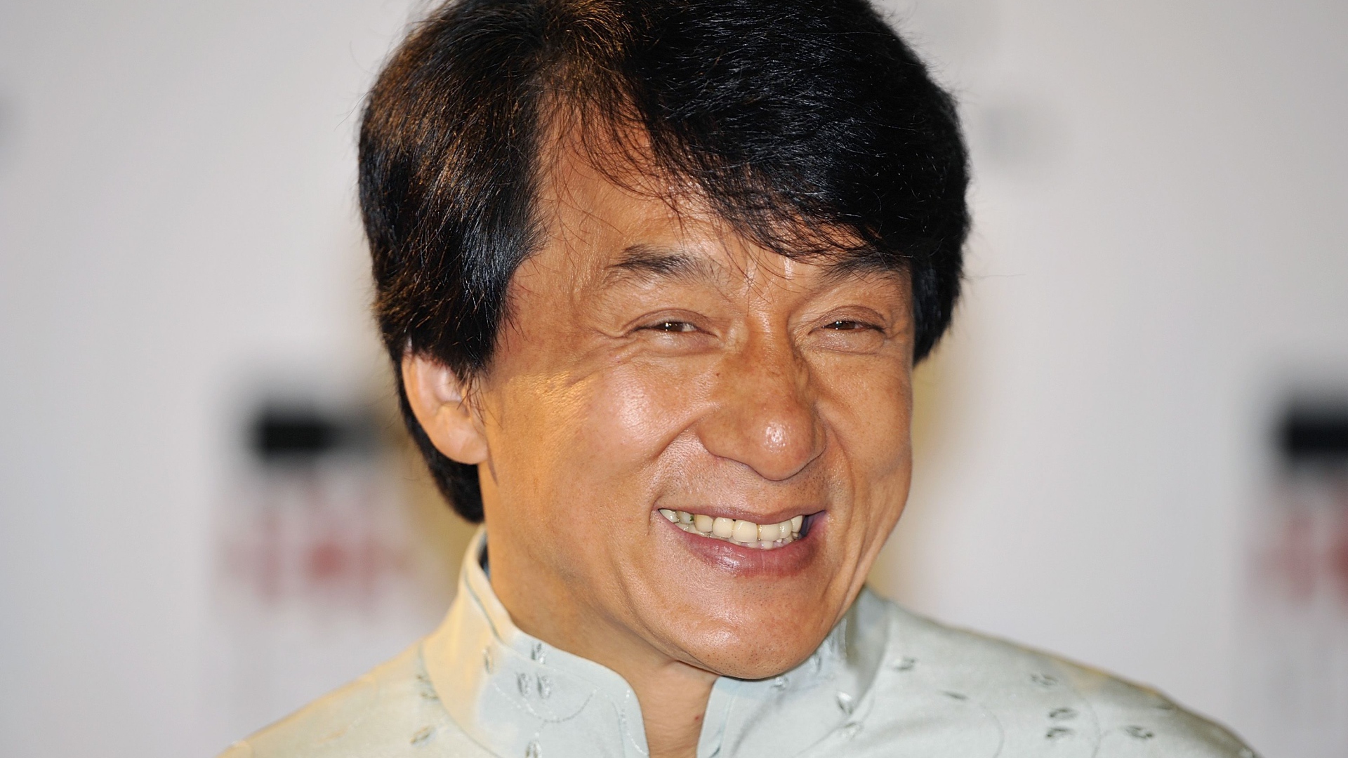 Милая улыбка актера Джеки Чана